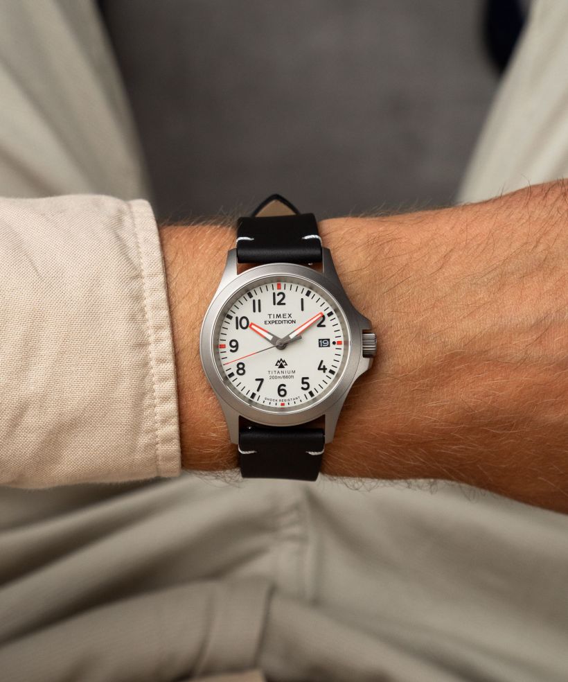 Годинник Чоловічий Timex Expedition Titanium Quartz