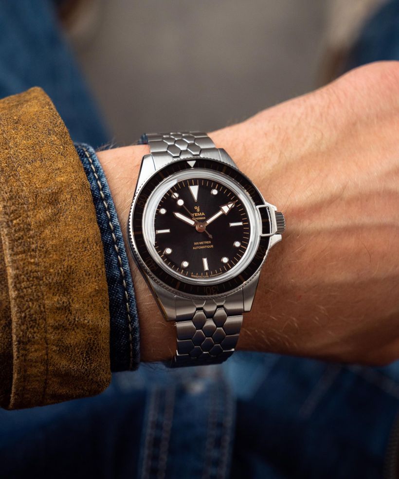 Годинник Чоловічий Yema Superman CMM.10 GILT Automatic
