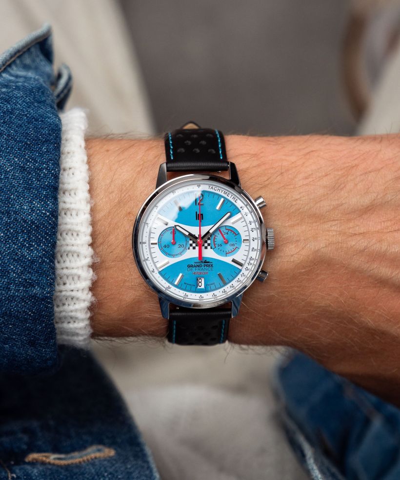 Годинник Чоловічий Lip Rallye Grand Prix de France Historique Chronograph Limited Edition