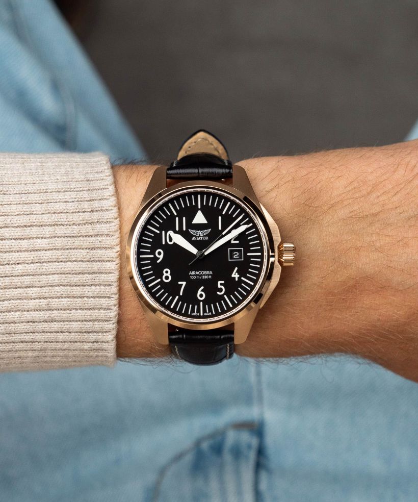 Годинник Чоловічий Aviator Airacobra 43 Type A