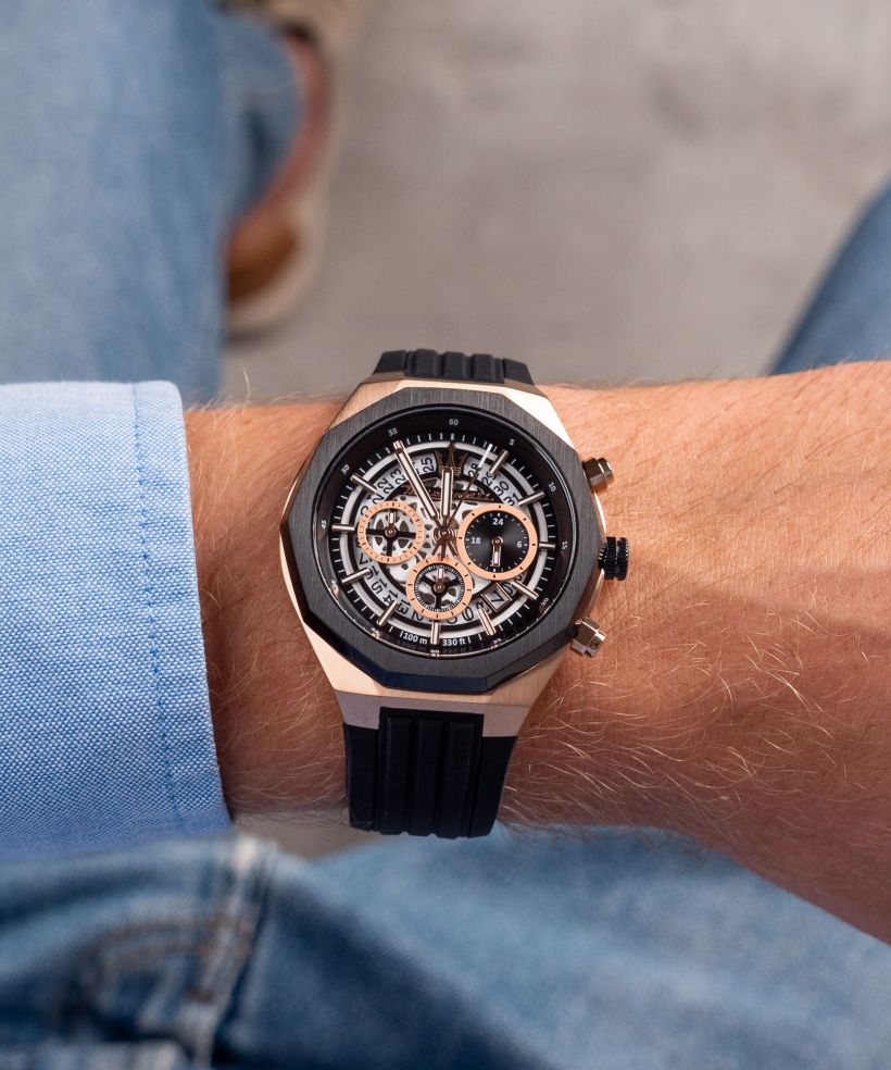 Годинник Чоловічий Maserati Stile Skeleton Chronograph