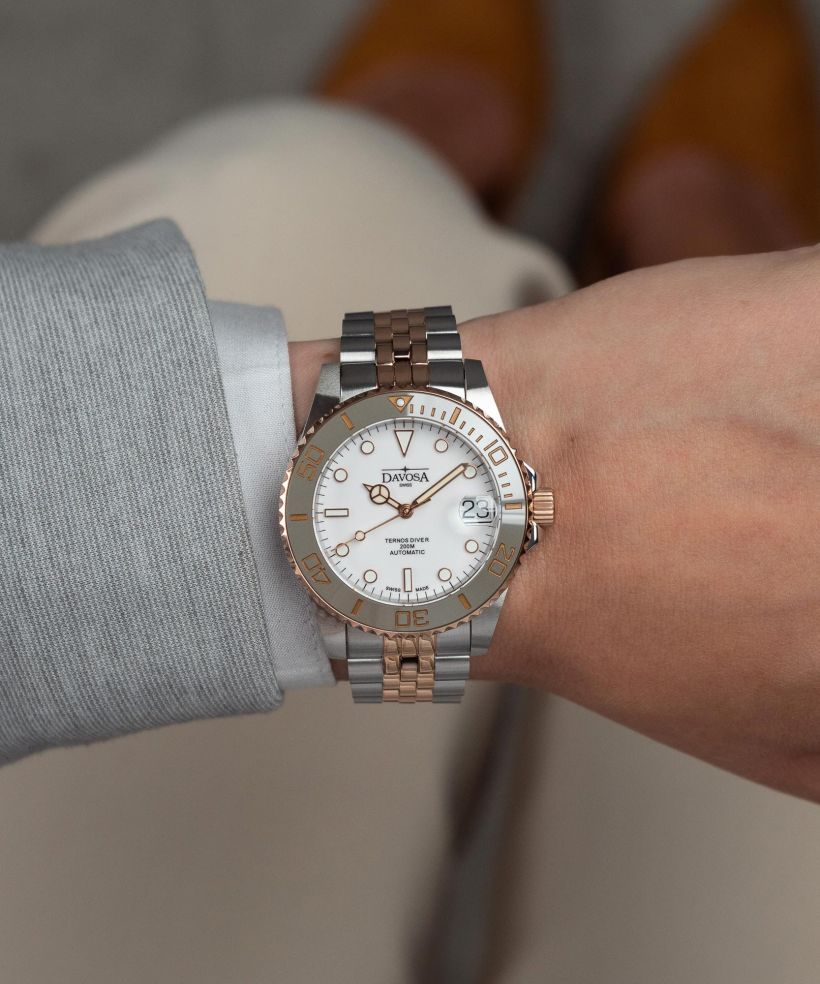 Годинник для Жінок і Чоловіків Davosa Ternos Medium Automatic