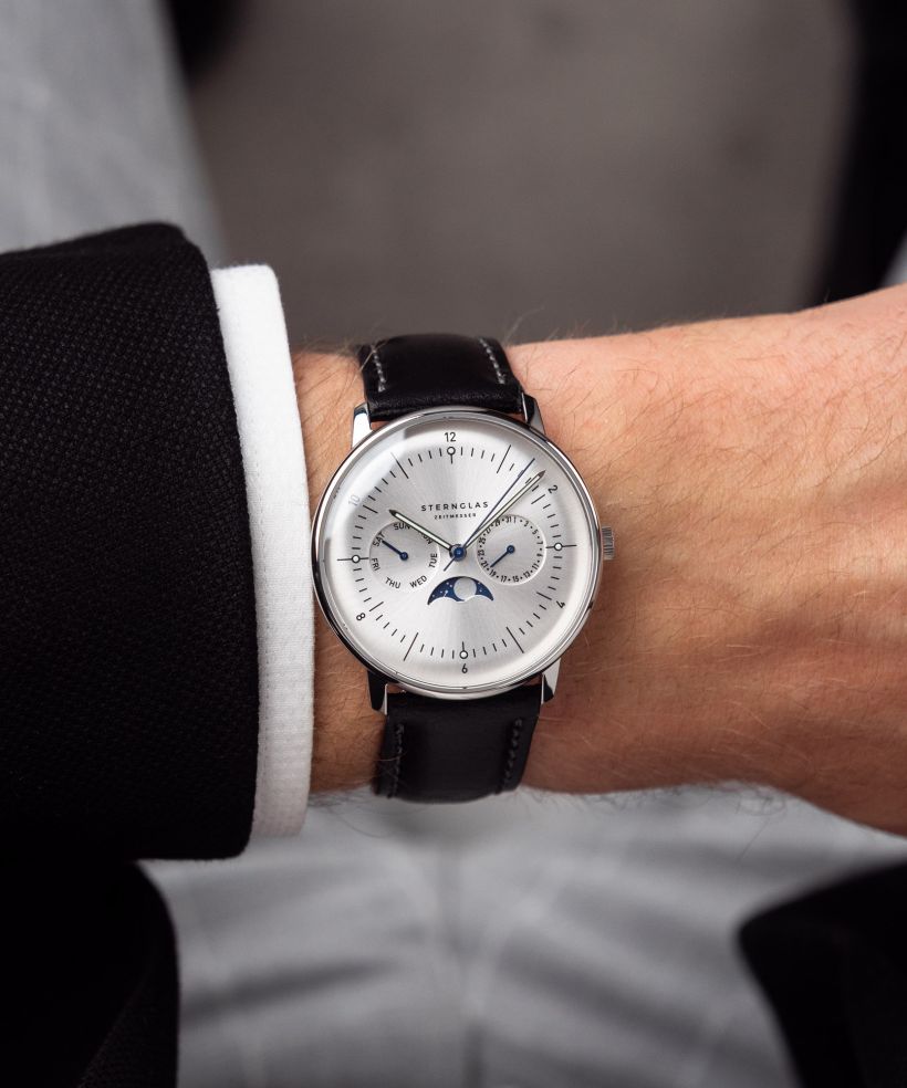 Годинник Чоловічий Sternglas Naos Moonphase