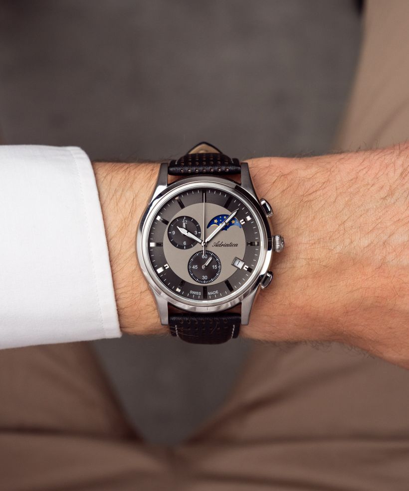 Годинник Чоловічий Adriatica Classic Chronograph