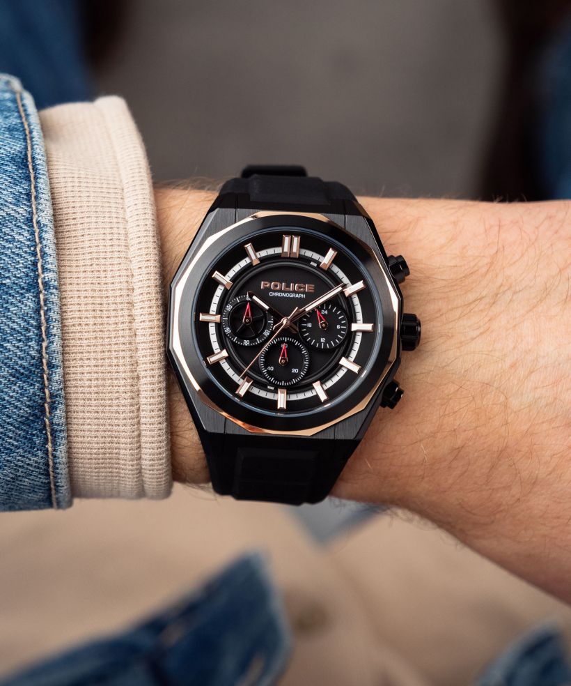 Годинник Чоловічий Police Steward Chronograph