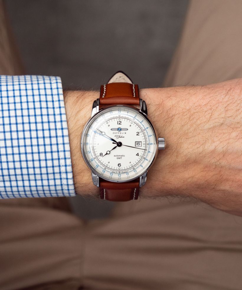Годинник Чоловічий Zeppelin 100 Jahre GMT Automatic