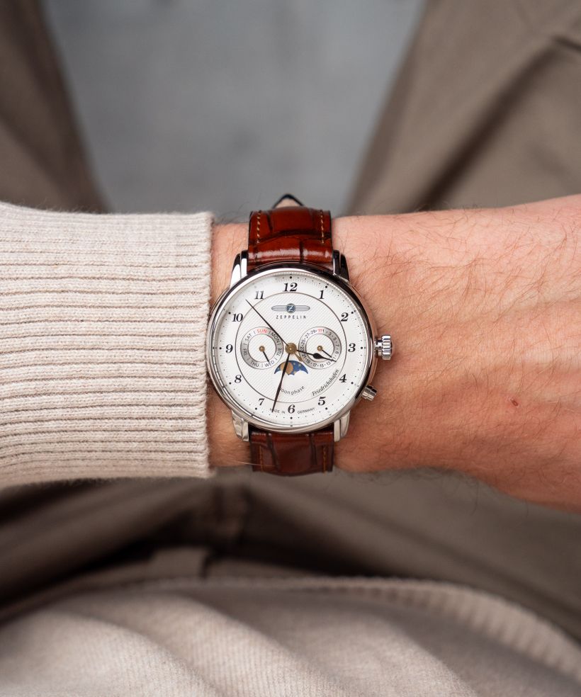 Годинник Чоловічий Zeppelin Friedrichshafen Moonphase