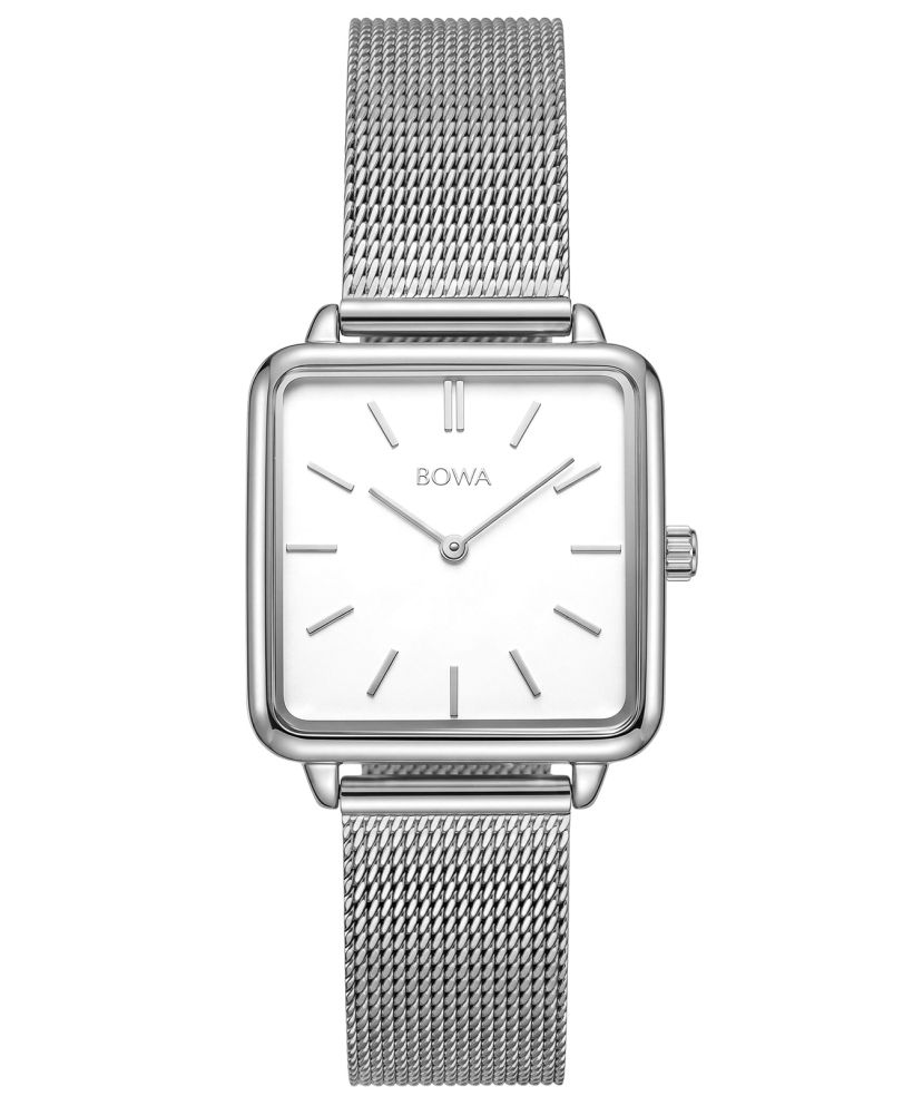 Годинник Жіночий BOWA Vienna White Silver Mesh 29