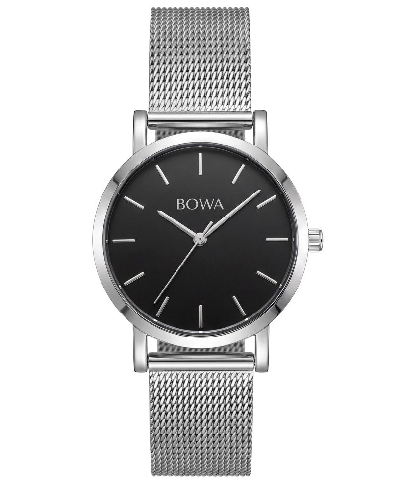 Годинник Жіночий BOWA Tokyo Black-Silver Mesh 33