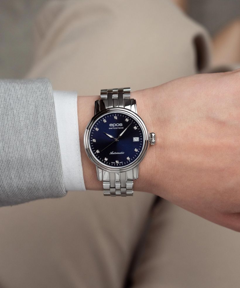 Годинник Жіночий Epos Ladies Diamonds Automatic