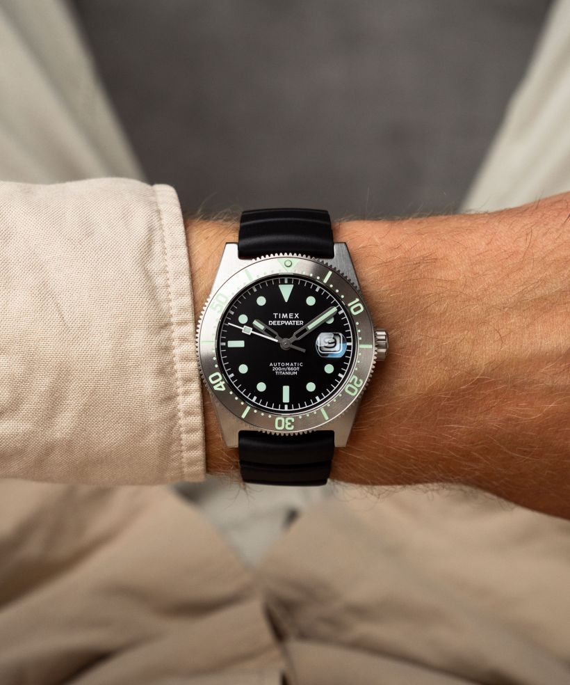 Годинник Чоловічий Timex Deepwater Reef 200 Titanium Automatic