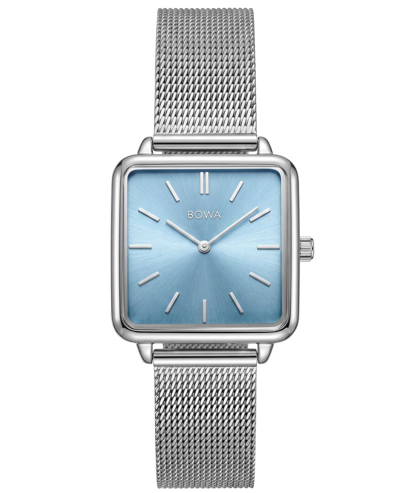 Годинник Жіночий BOWA Vienna Ice-Blue Silver Mesh 29