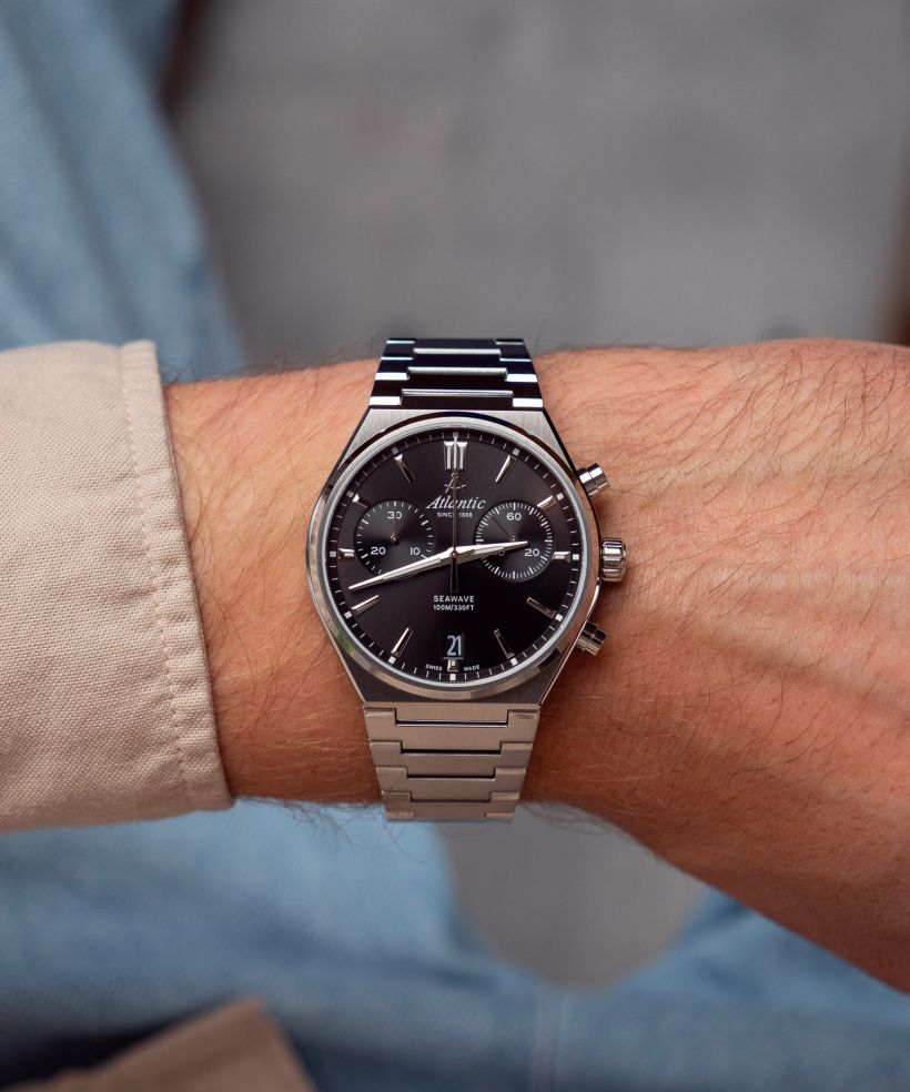 Годинник Чоловічий Atlantic Seawave Chronograph