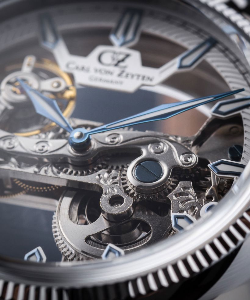 Годинник Чоловічий Carl von Zeyten Elzach Skeleton Automatic Limited Edition