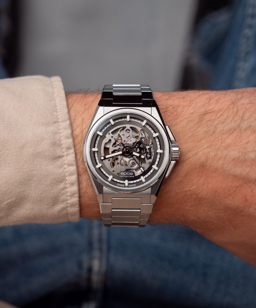 Годинник Чоловічий Epos Sport 3505 SK Skeleton Automatic