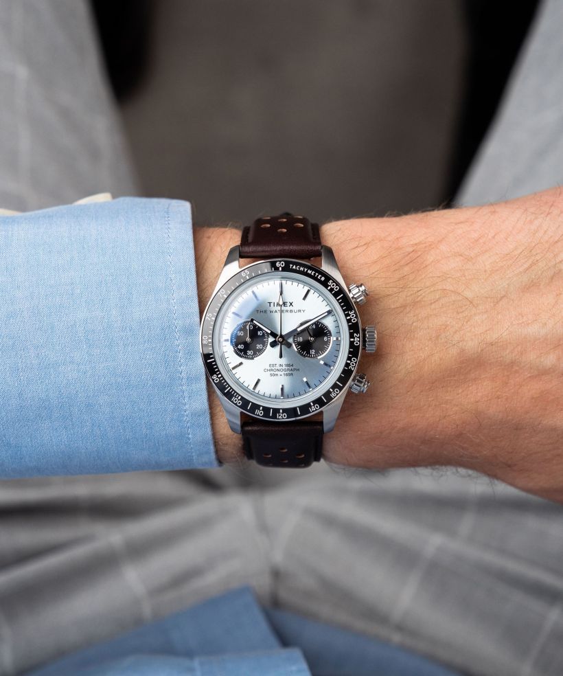 Годинник Чоловічий Timex Waterbury Heritage Chronograph