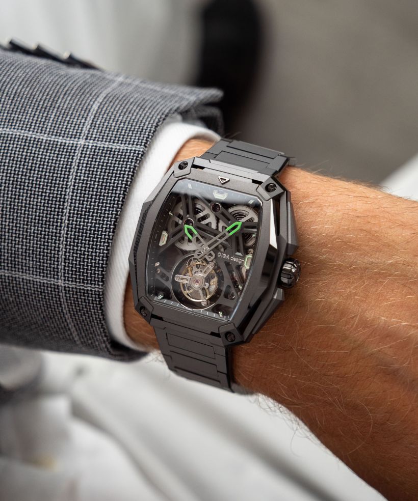 Годинник Чоловічий Ciga Design Hunter Tourbillon Series Z Automatic Titanium Skeleton