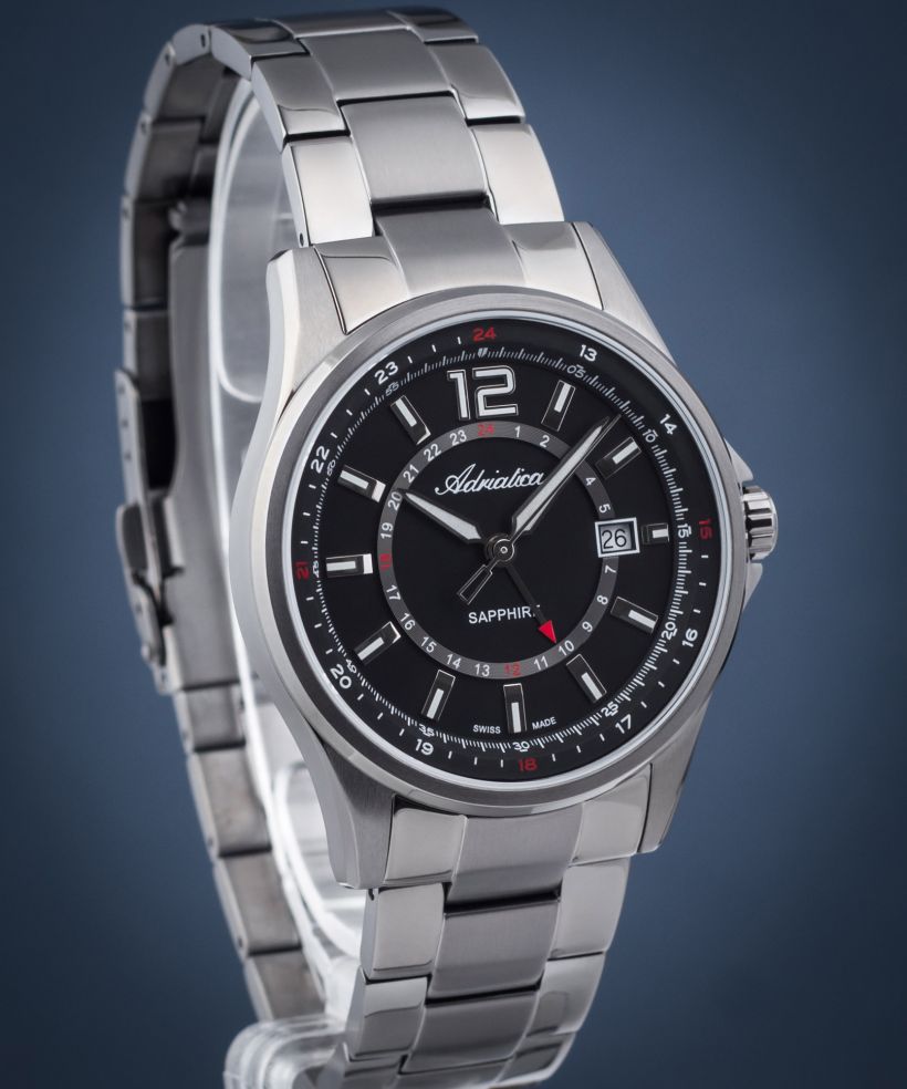 Годинник Чоловічий Adriatica Classic Sapphire