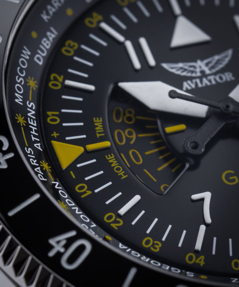Годинник Чоловічий Aviator Airacobra GMT