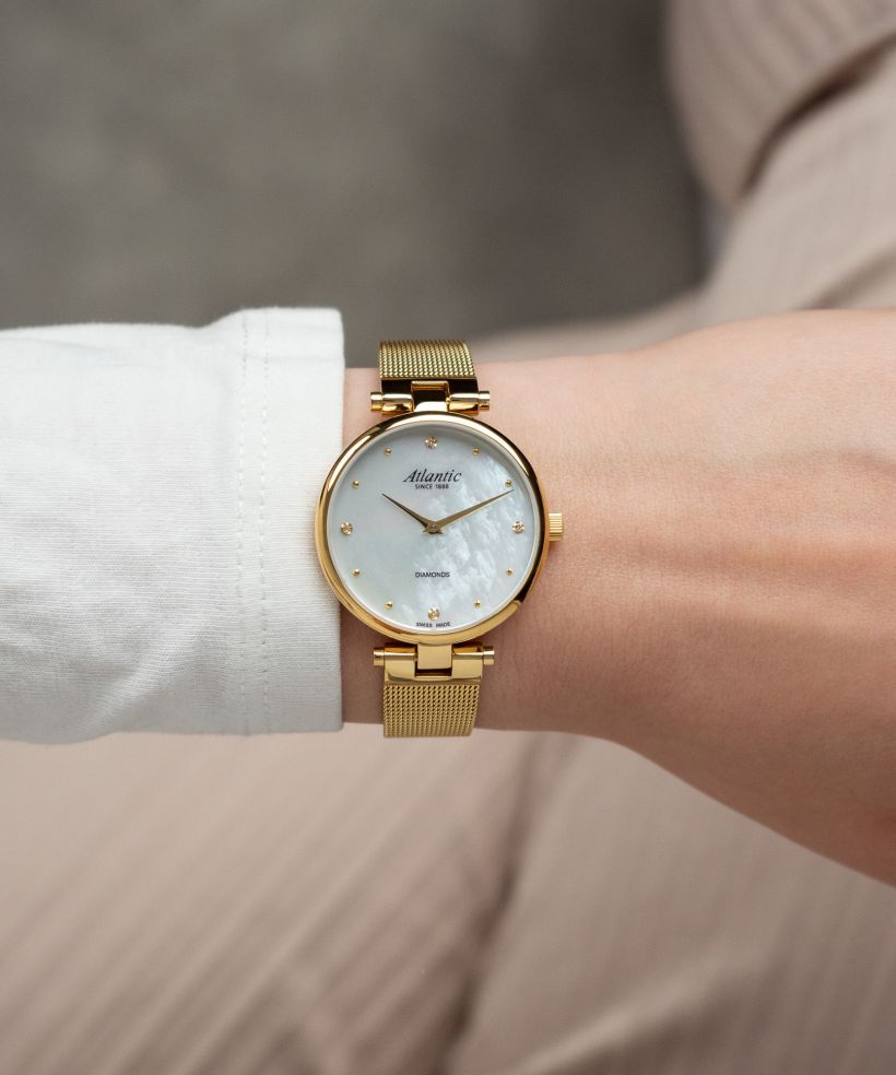 Годинник Жіночий Atlantic Elegance Royal Diamonds Edition