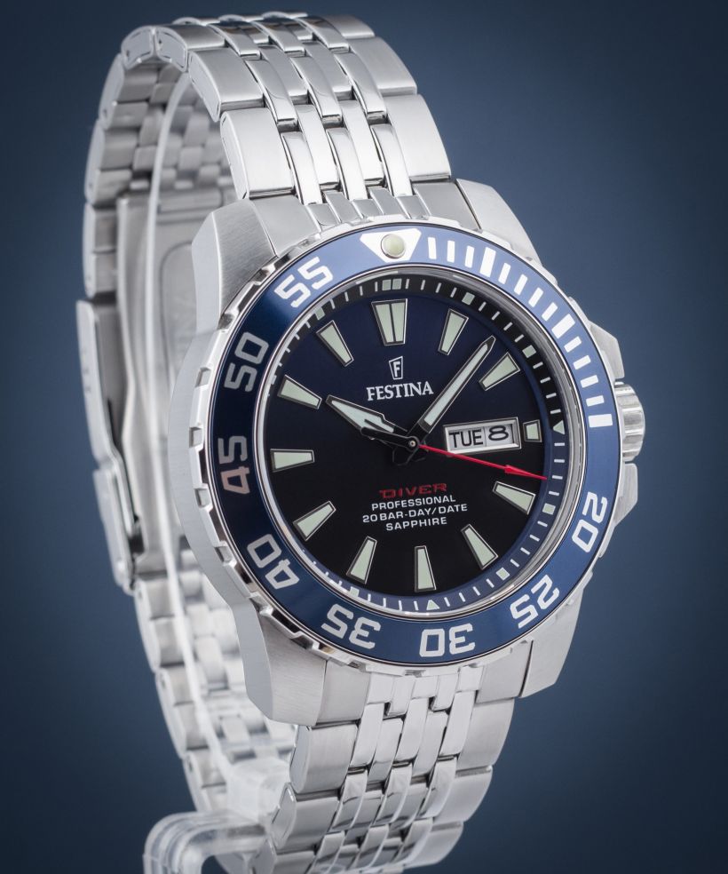 Годинник Чоловічий Festina Diver Professional