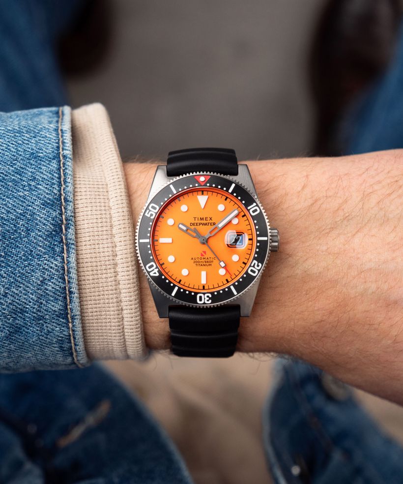Годинник Чоловічий Timex Deep Water Reef Automatic Titanium