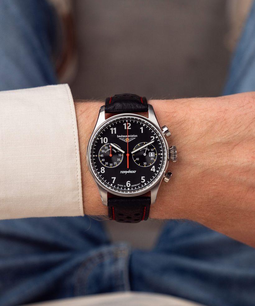 Годинник Чоловічий Bauhaus Aviation Tornado Chronograph