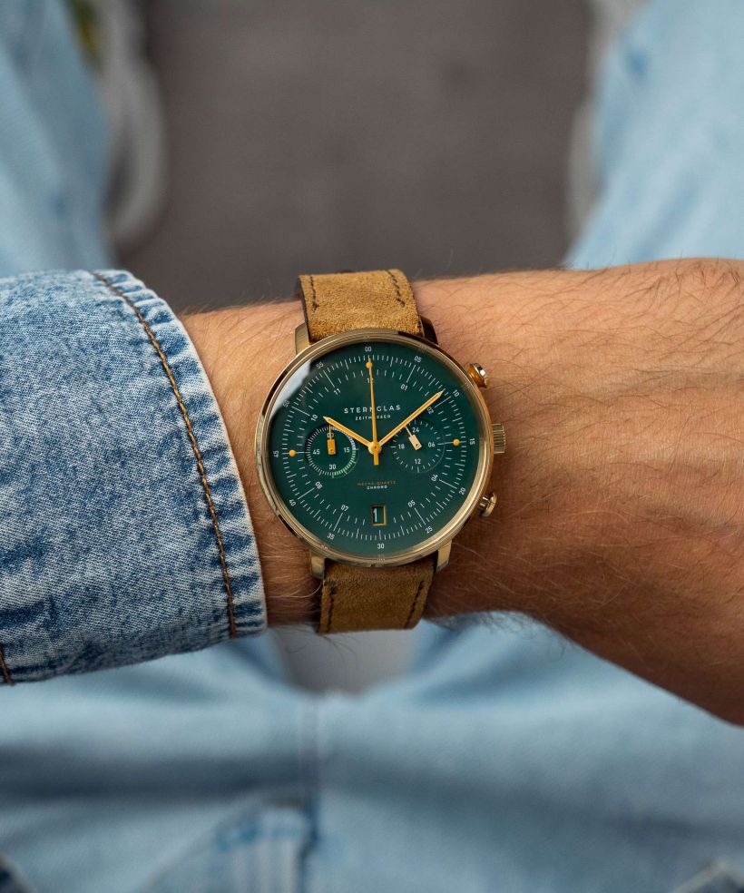 Годинник Чоловічий Sternglas Hamburg Ed Vintage Chronograph