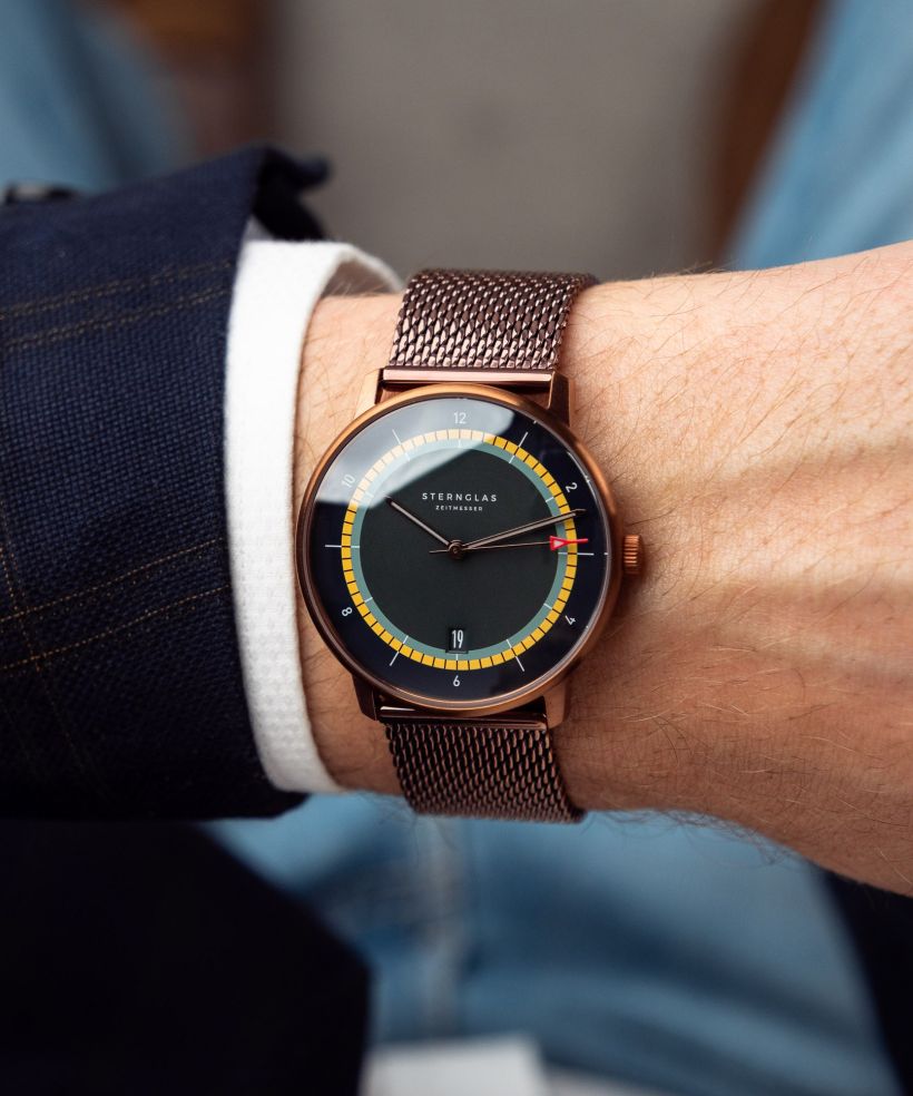 Годинник Чоловічий Sternglas Naos Edition Argo Bronze