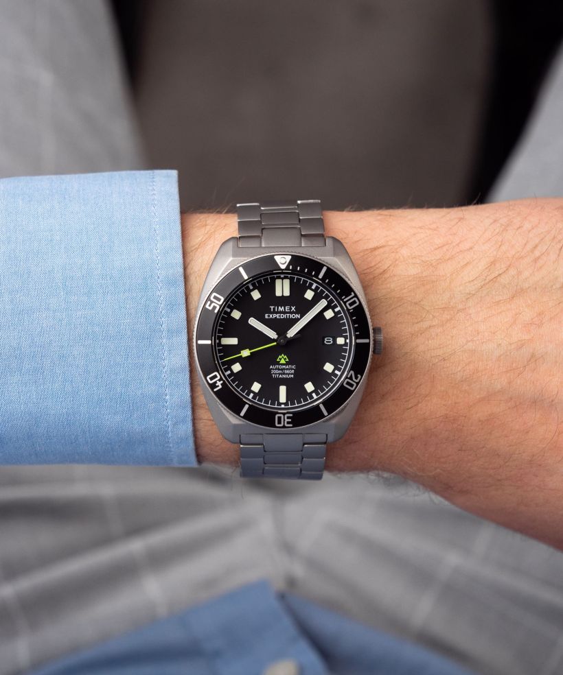 Годинник Чоловічий Timex Expedition North Pioneer Automatic Titanium