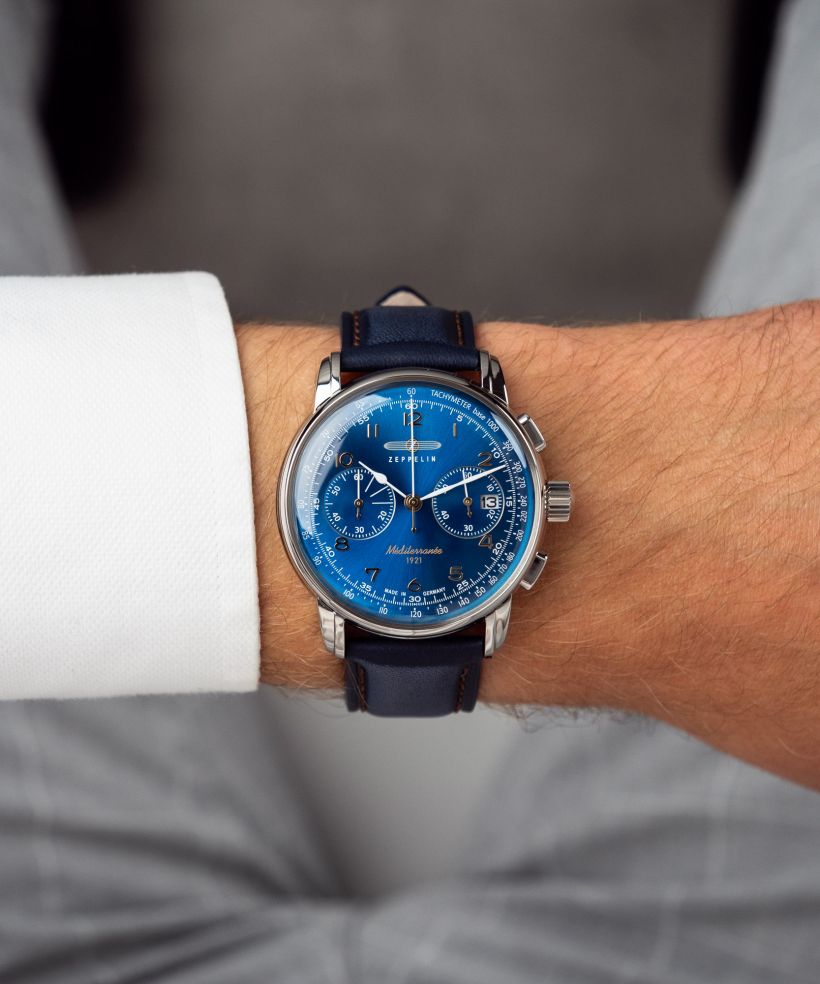 Годинник Чоловічий Zeppelin Mediterranee Chronograph