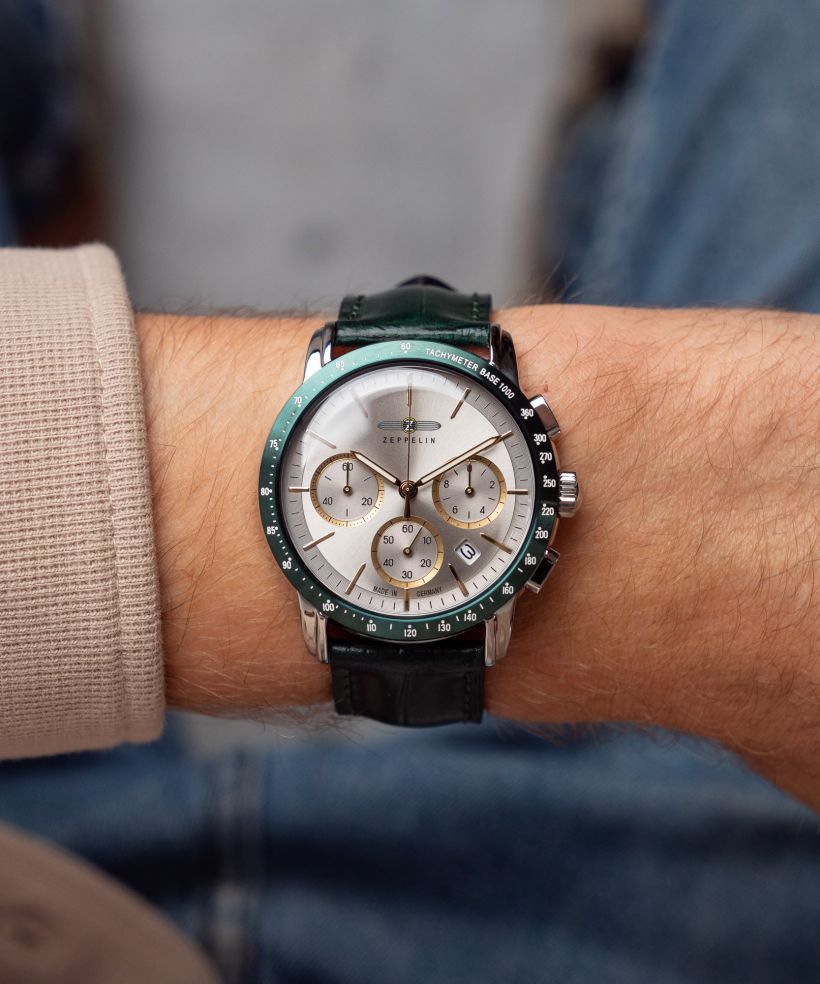 Годинник Чоловічий Zeppelin New York 88785 Chronograph
