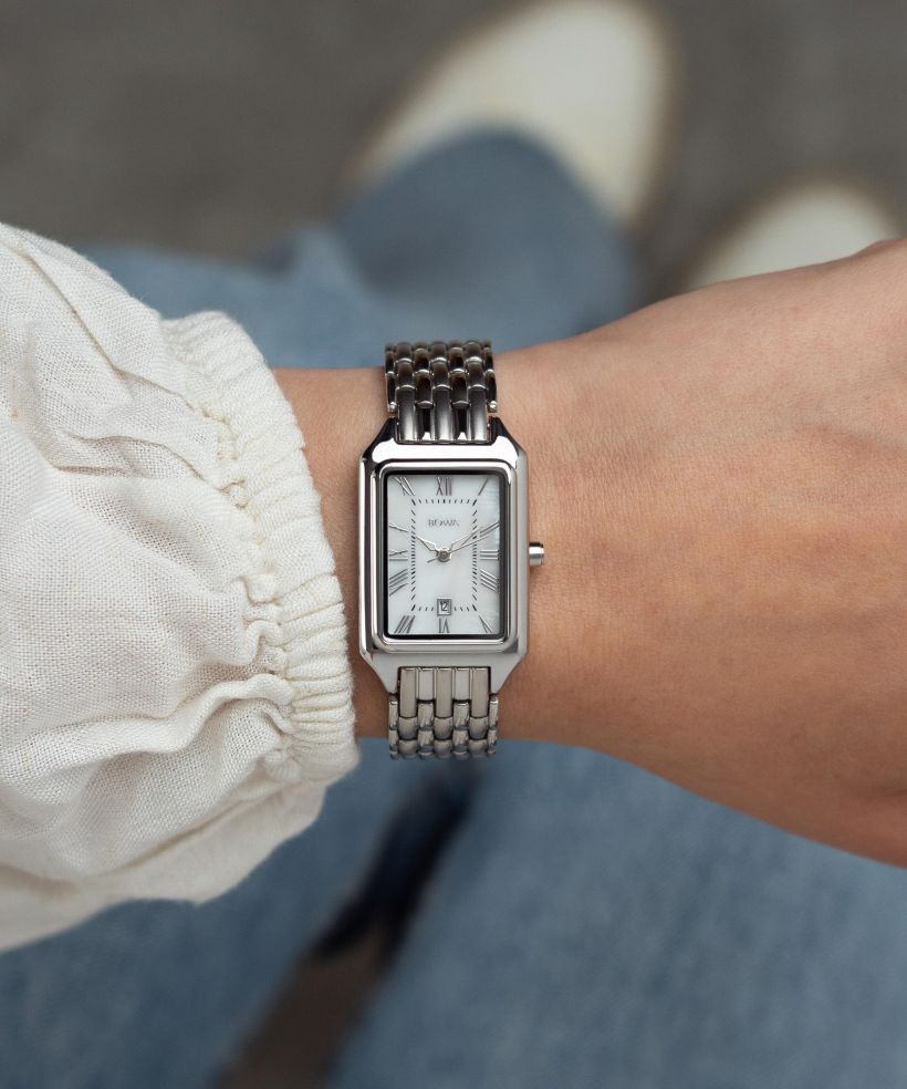 Годинник Жіночий BOWA Barcelona Pearl Silver Steel 23