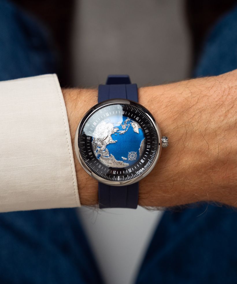 Годинник Чоловічий Ciga Design U Series Blue Planet II Titanium Automatic GPHG 2021