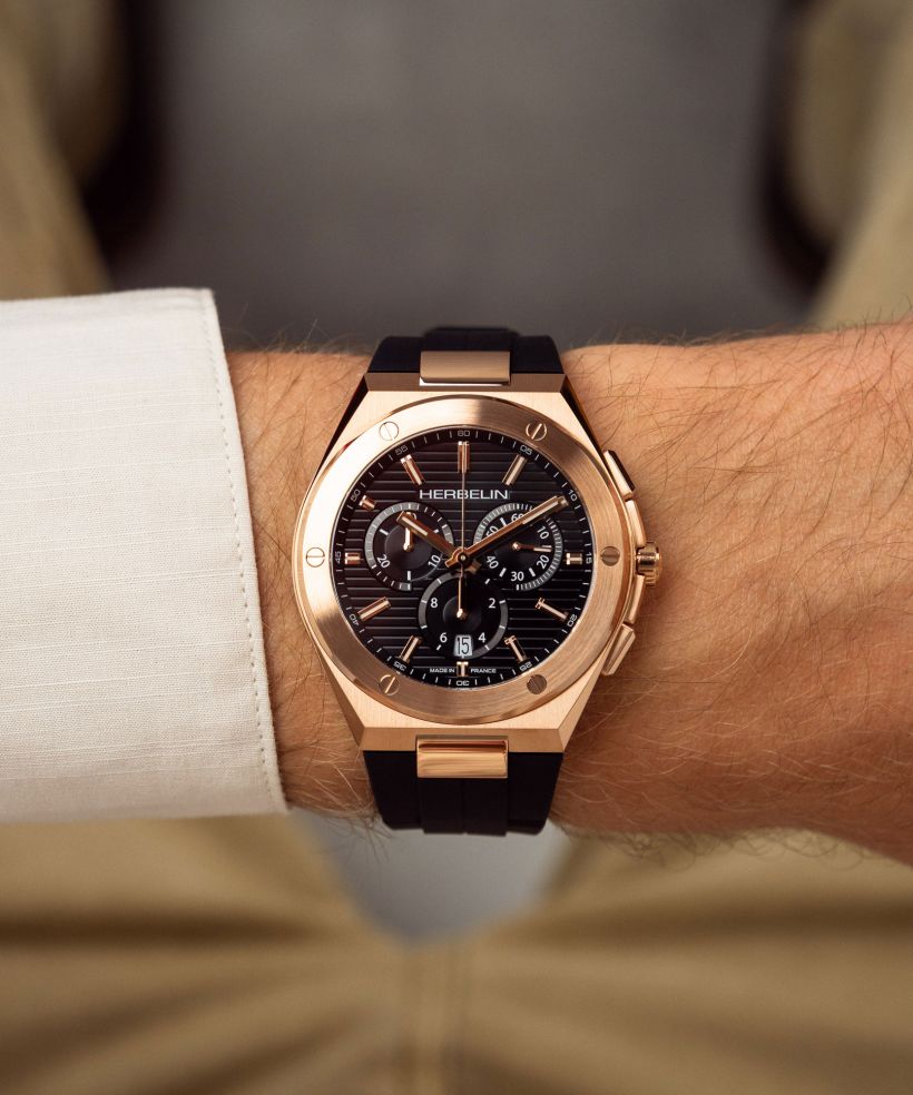 Годинник Чоловічий Herbelin Cap Camarat Chronograph