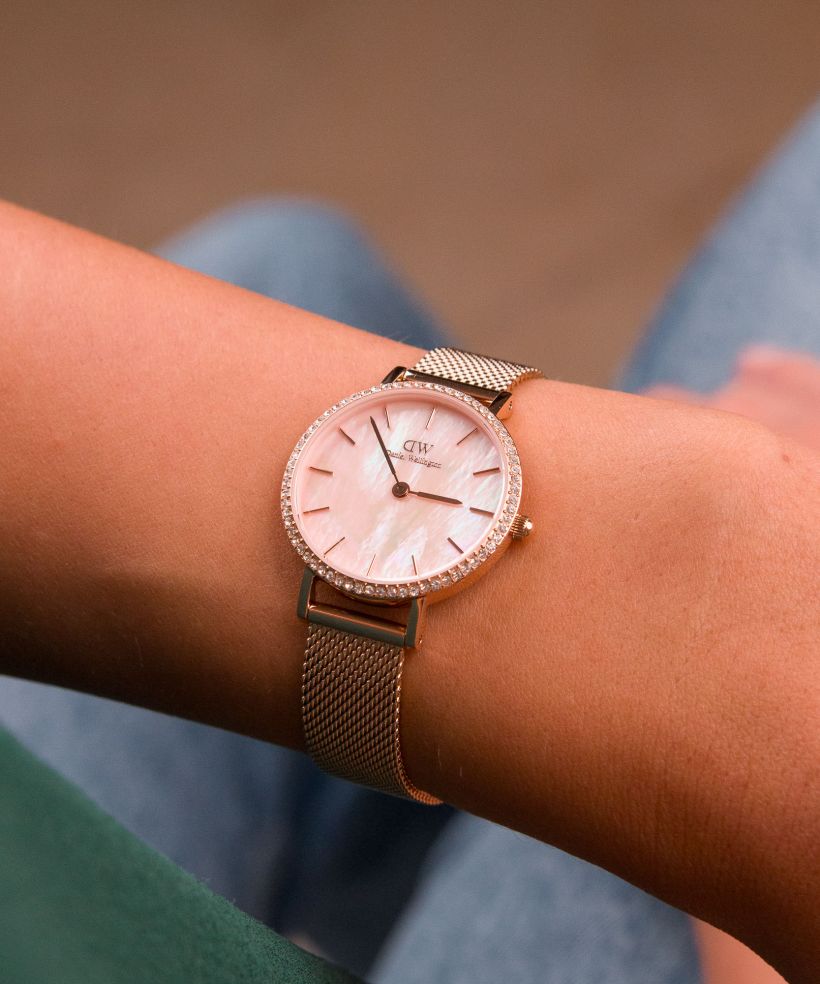 Годинник Жіночий Daniel Wellington Petite Lumine Bezel Melrose 28