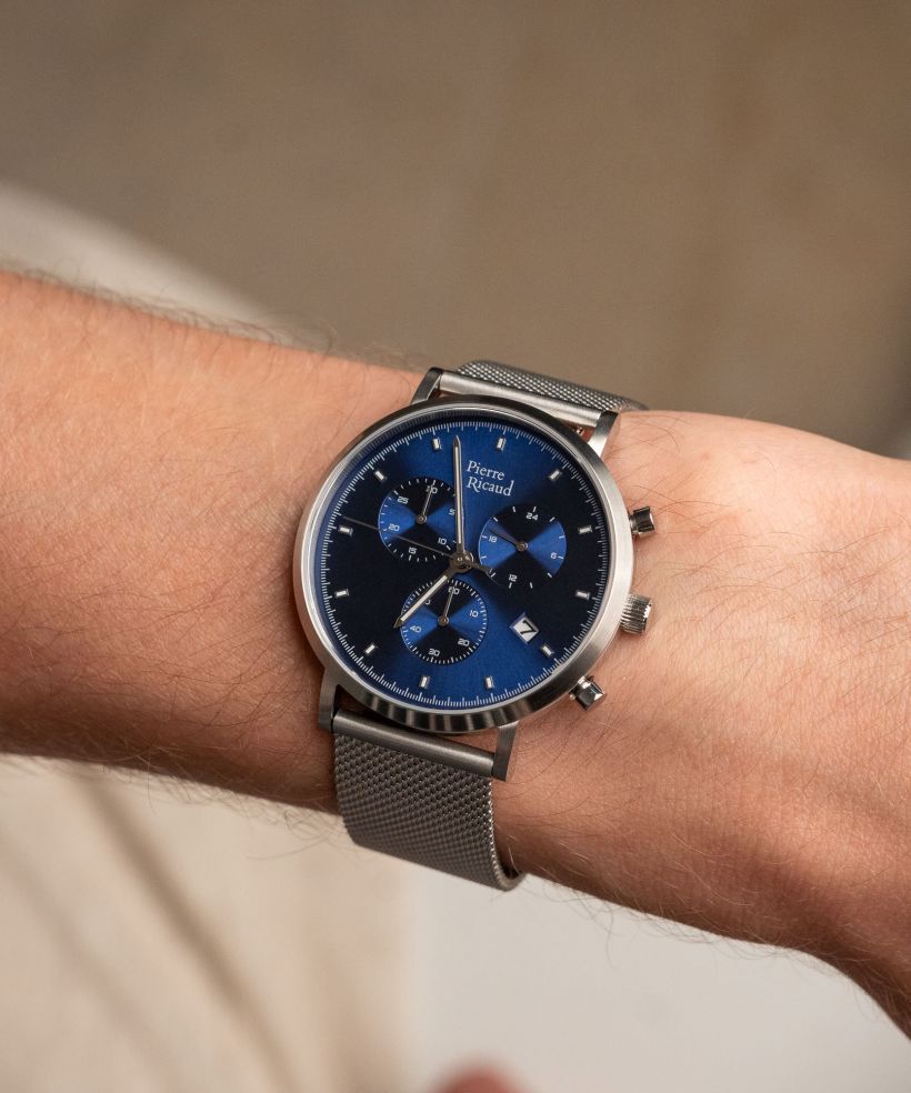 Годинник Чоловічий Pierre Ricaud Chronograph