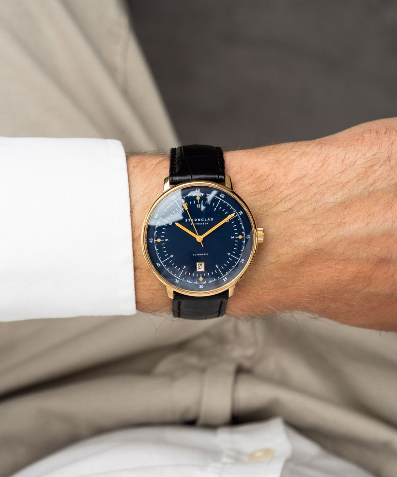 Годинник Чоловічий Sternglas Hamburg Automatic Ed. Marine