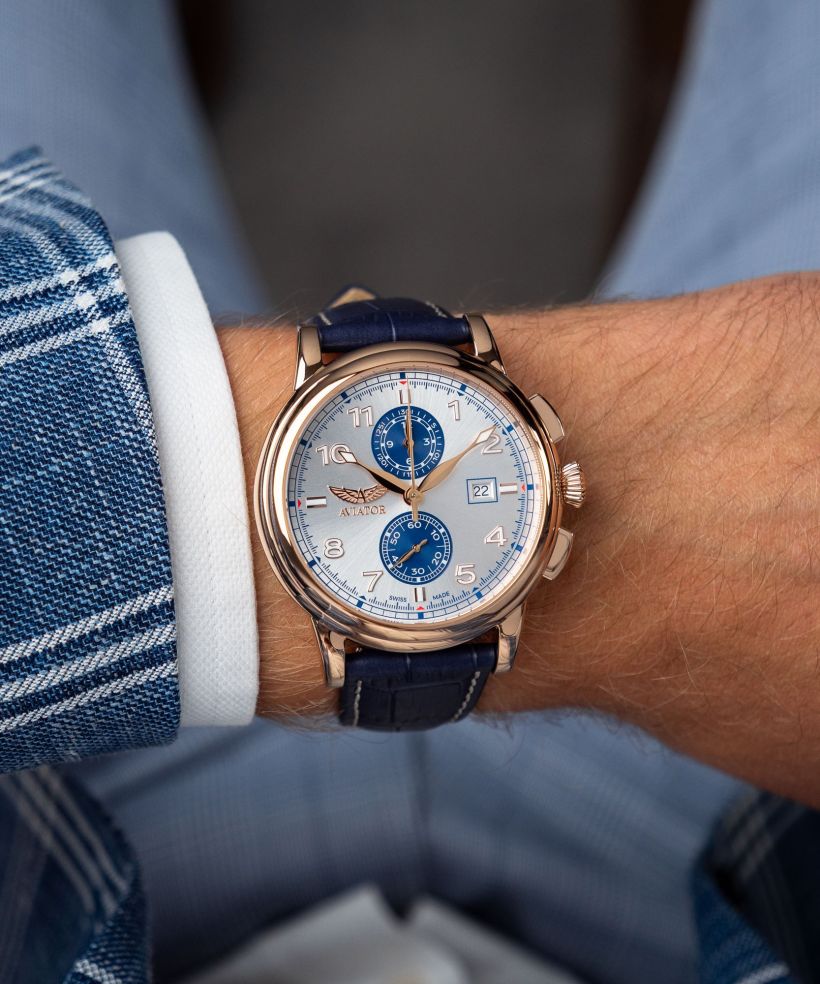 Годинник Чоловічий Aviator Douglas DC-3 Chronograph Limited Edition