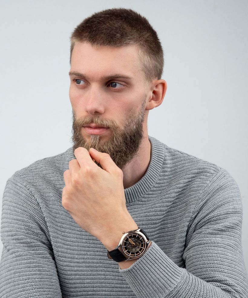 Годинник Чоловічий Adriatica Skeleton Automatic