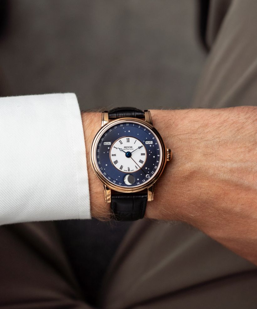 Годинник Чоловічий Epos Oeuvre D&#039;Art V-Style Automatic