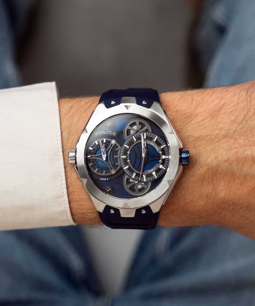 Годинник Чоловічий Police Scepter Open Heart Dual Time