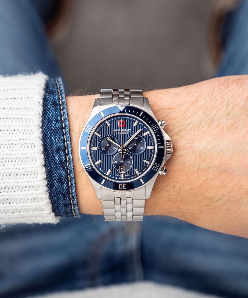 Годинник Чоловічий Swiss Military Hanowa Flagship Heritage Chronograph