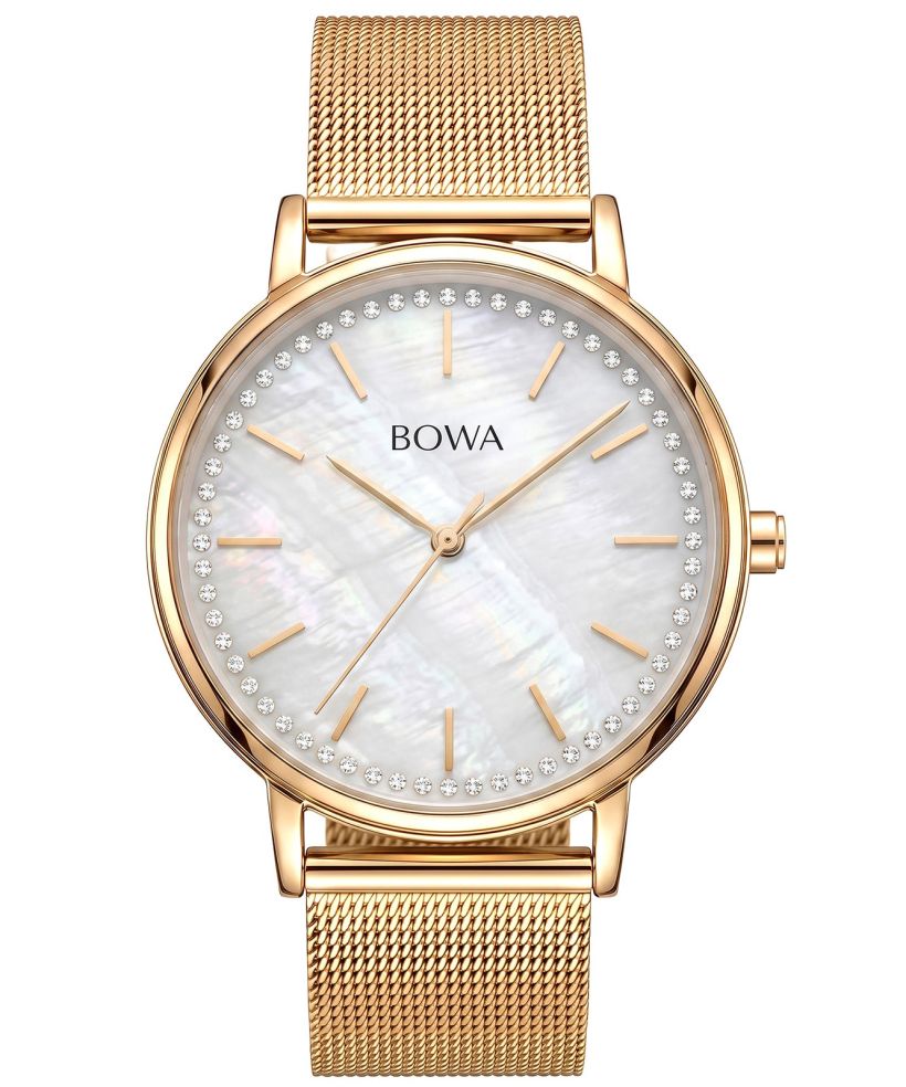 Годинник Жіночий BOWA Rio Pearl-Gold Mesh 38