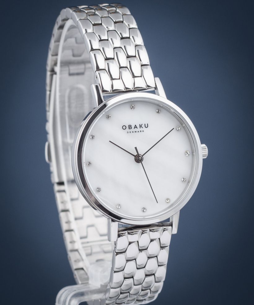 Годинник Жіночий Obaku Brink Lille Perlemor Brace