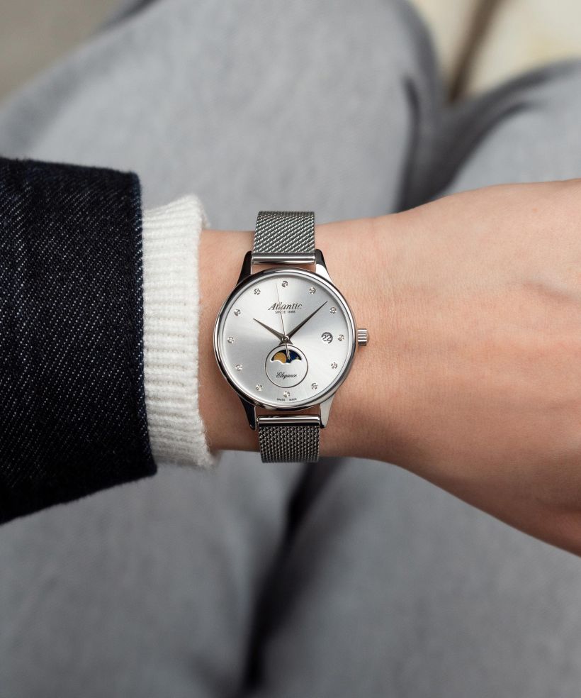 Годинник Жіночий Atlantic Elegance Moonphase