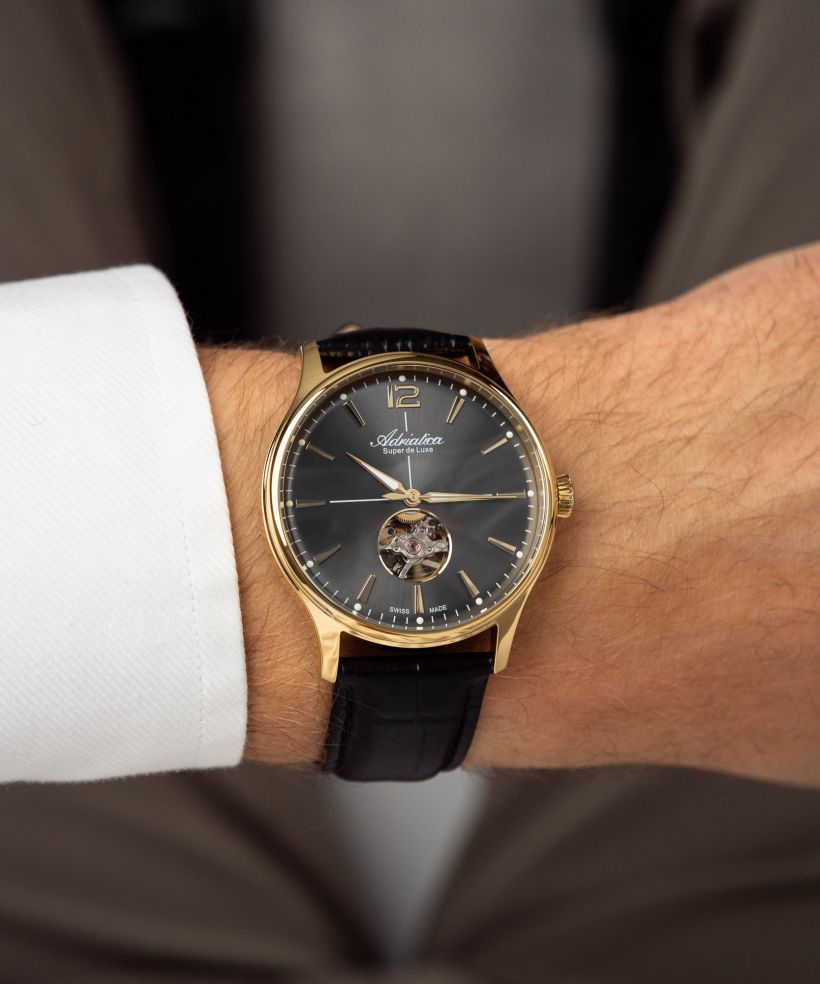 Годинник Чоловічий Adriatica Open Heart Automatic