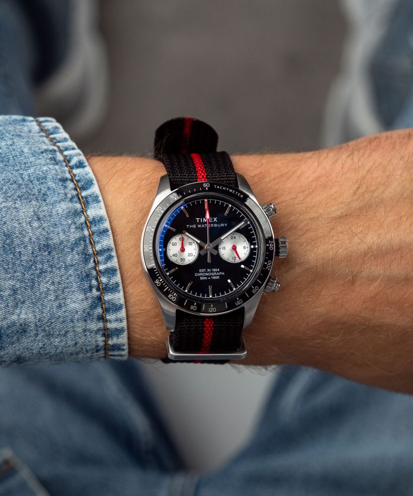 Годинник Чоловічий Timex Waterbury Heritage Chronograph