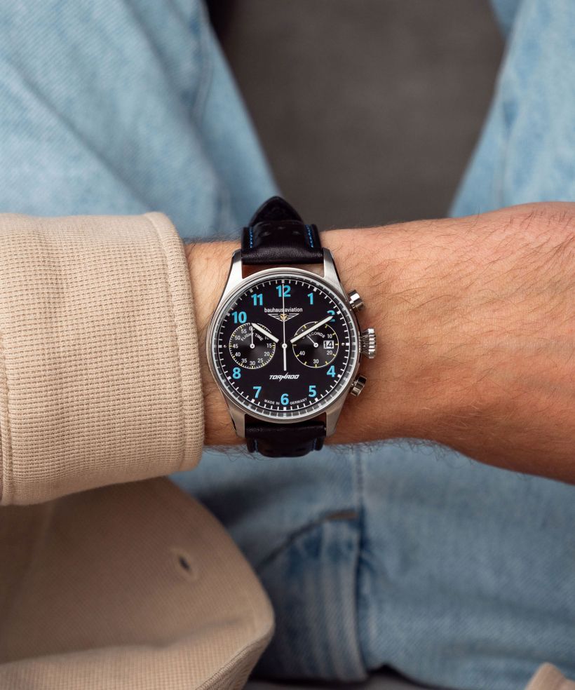 Годинник Чоловічий Bauhaus Aviation Tornado Chronograph