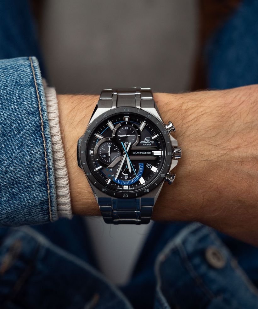Годинник Чоловічий Casio Edifice Solar Powered Chronograph